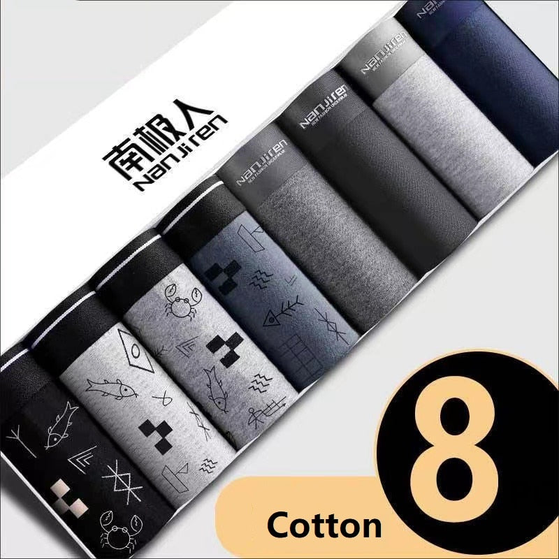 8 Boxershorts Webboxer Herren Boxer Shorts Unterhose Unterwäsche Baumwolle