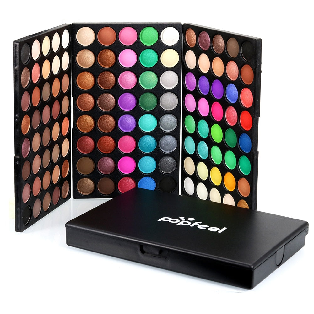 180 Colors Make-up Set Lidschatten Kosmetik Palette Natur Farben Schminkkassette