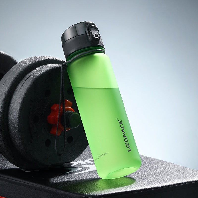 UZSPACE 500ML Trinkflasche Sportflasche Wasserflasche Getränkeflasche BPA-frei Tritanflasche