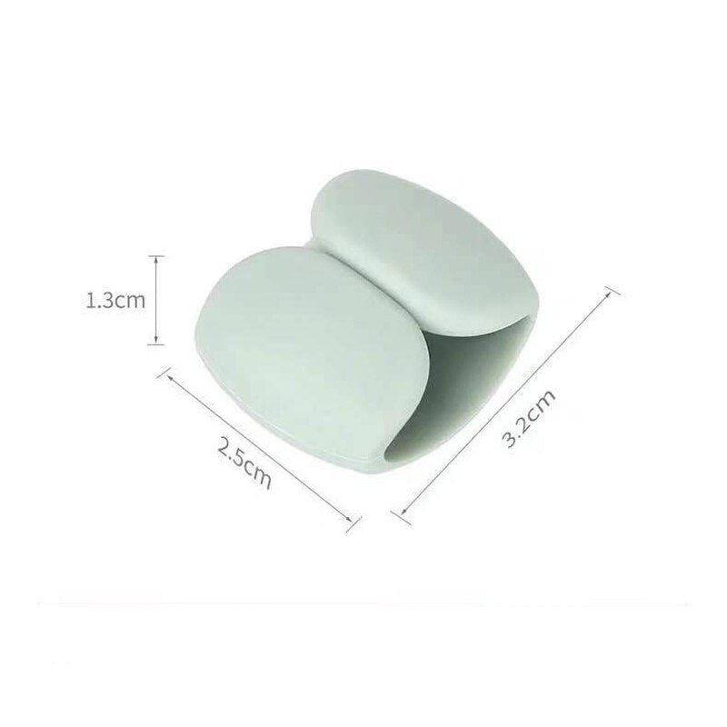 4 Stück Kabelclip Kabel Organizer Kabelschelle Kabelklemme Kabelhalter