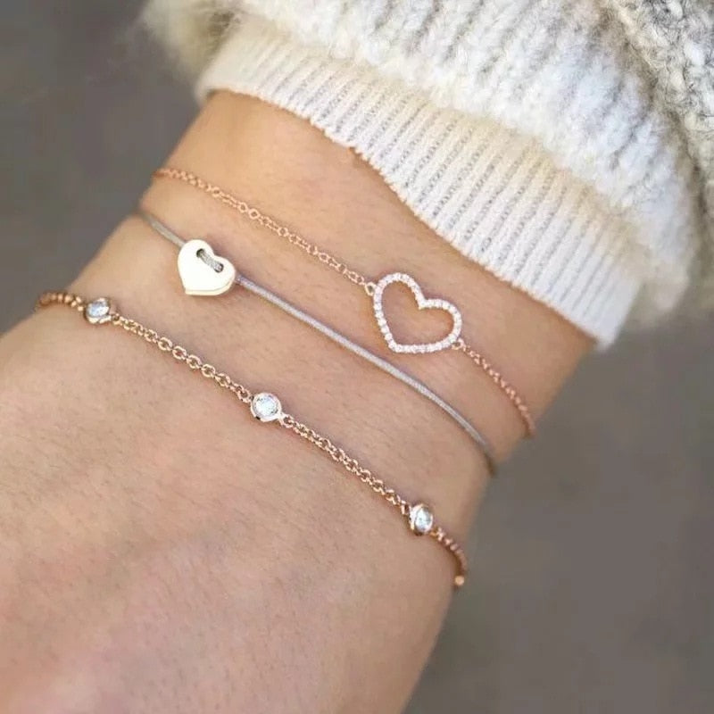 SET Armband Damen  Freundschaftsarmband Yoga Bettelarmbänder Makramee