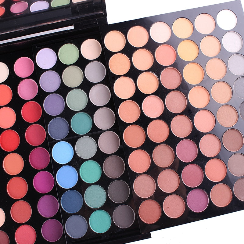 180 Colors Make-up Set Lidschatten Kosmetik Palette Natur Farben Schminkkassette