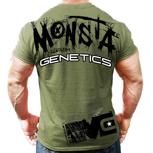 GYM Shirt Sport T-Shirt Men Herren Fitness Sportswear Unisex Streetwear