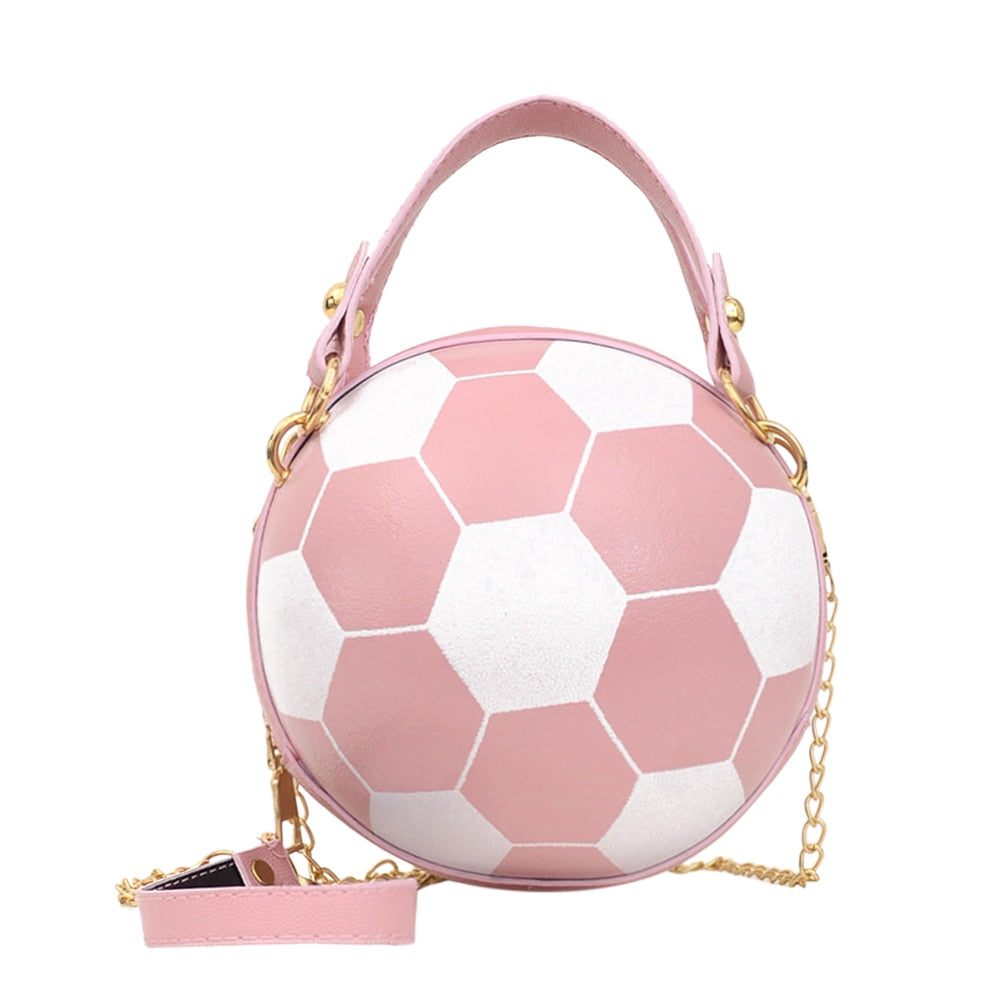 Damen Handtasche Schultertasche Fashion Umhängetasche Basketball