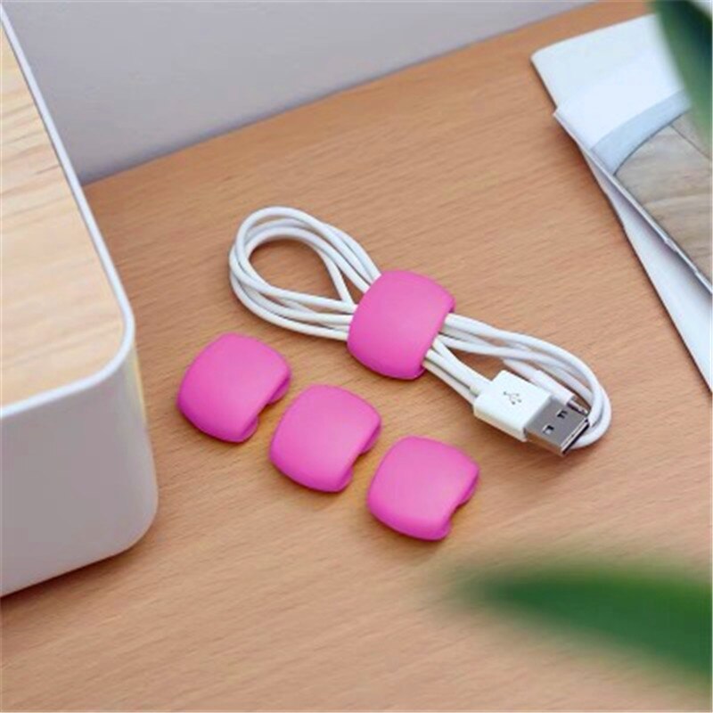 4 Stück Kabelclip Kabel Organizer Kabelschelle Kabelklemme Kabelhalter