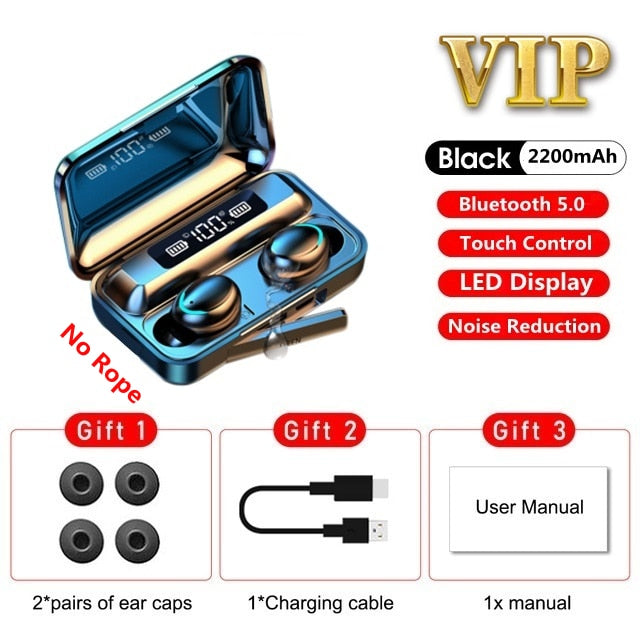 Bluetooth 5,2 Kopfhörer Mini Gaming Headset Stereo Ohrhörer EarBuds mit Mikro