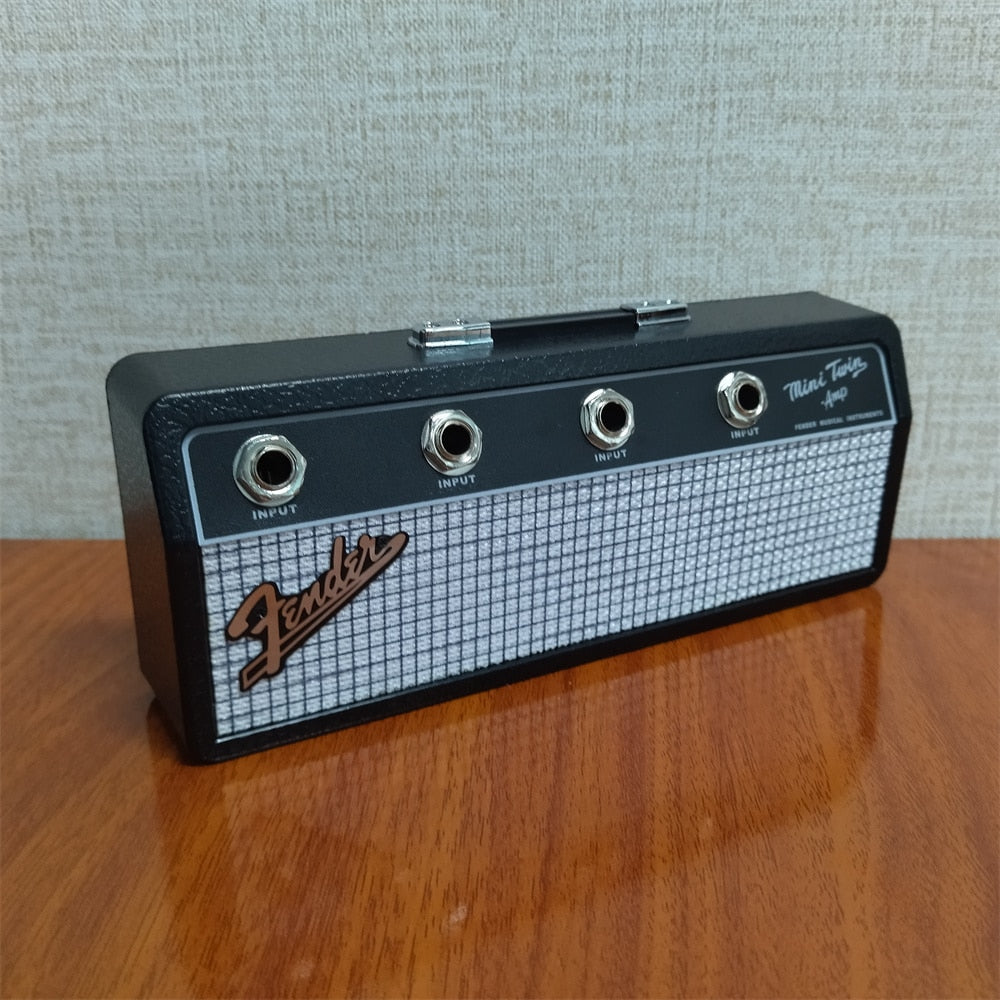 Fender Schlüsselboard mit Memoboard Jack Rack Schlüsselbrett Schlüsselleiste Gitarre