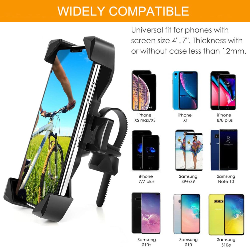 Untoom Fahrrad Handy Halterung Motorrad Lenker Roller Smartphone Halter 360°