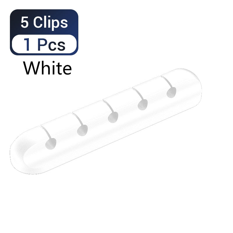 Kabelhalter Kabel organizer Kabelführung selbstklebend 3M Schreibtisch Clip