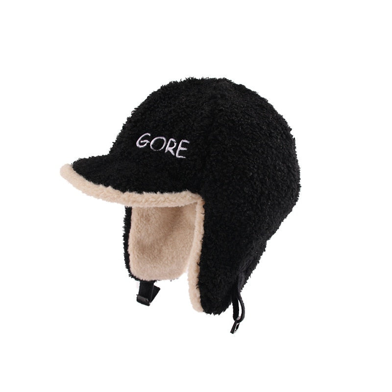 Fashion Fliegermütze Wintermütze Fellmütze Schapka Uschanka Pilotenmütze Mütze
