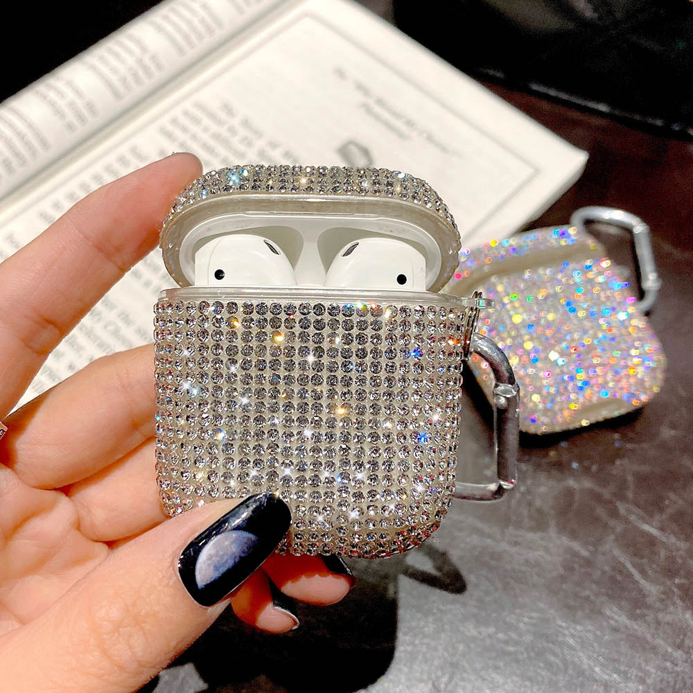 Strass Schutzhülle Apple Airpods 2 1 Hülle Case Headphones Cover Kopfhörer