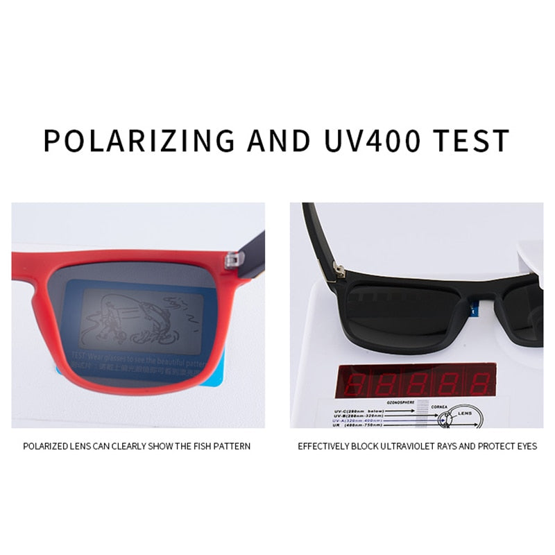 DAIWA Herren HD Polarisiert Sonnenbrille 100% UV400 -Polycarbonat Pilotenbrille