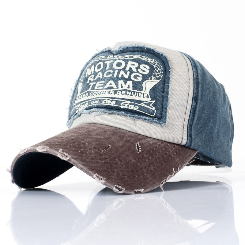 Basecap Jeans Baseball Cap Mütze Kappe Unisex Hip-Hop Cappy Denim Look