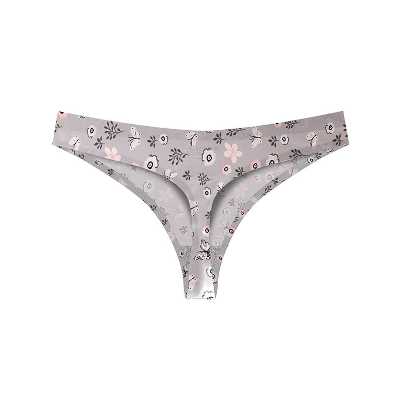 Frauen Baumwolle Nahtlose Unterwäsche Tanga G-String Höschen Schlüpfer Slip Dessous