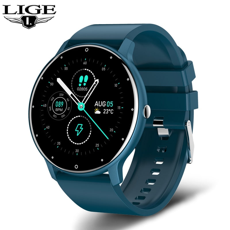 Bluetooth Smart watch Fitness Tracker Sport Uhr Puls Armband SpO2 IP67 Wasserdicht