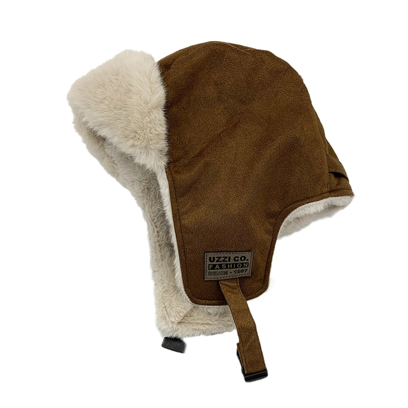 Fliegermütze Wintermütze Fellmütze Schapka Uschanka Pilotenmütze Mütze