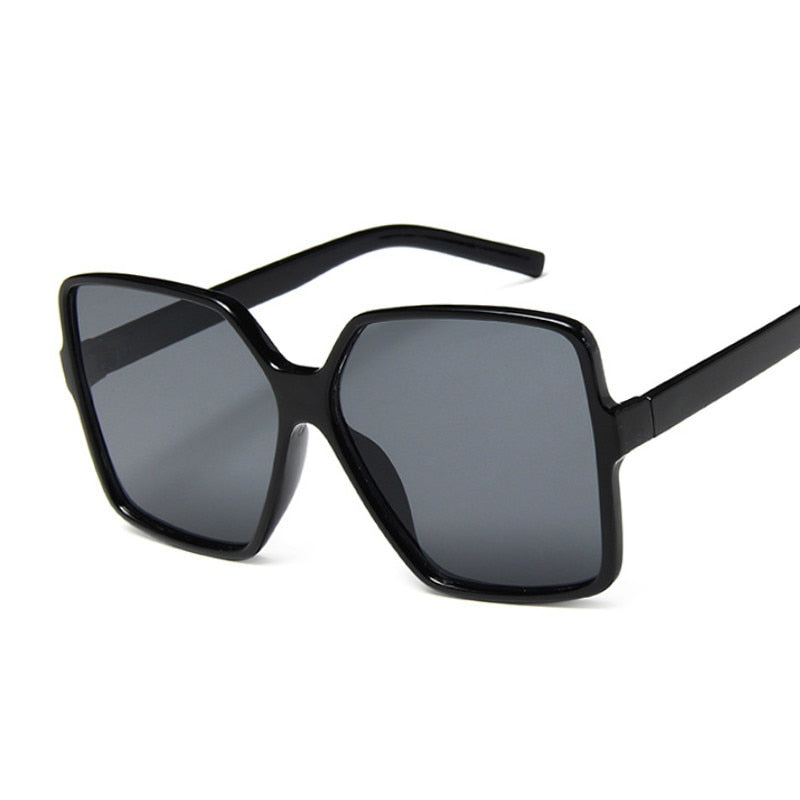 Designer Sonnenbrille Damen Herren Quadratische Übergröße Gläser Vintage UV400