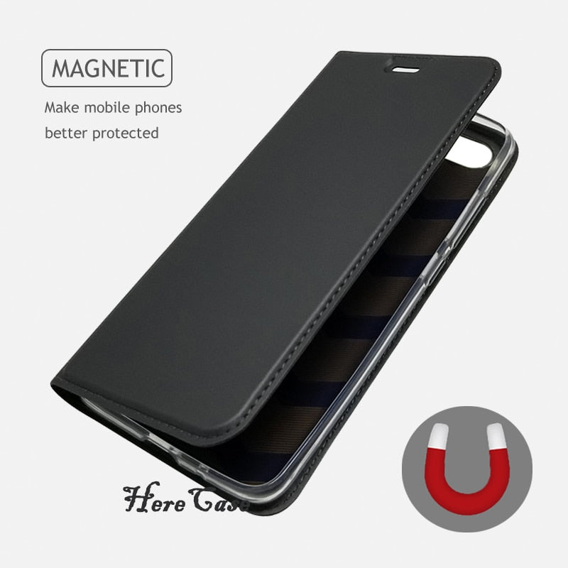 Handy Tasche Schutzhülle magnetische Book Case Flip Cover Wallet Etui Handy Hülle