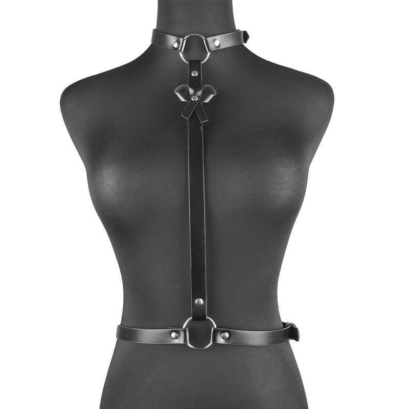 Sexy Harness Kette BH Gürtel Toys Punk Goth Frauen Bdsm Bondage Dessous