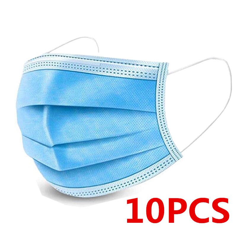 10-600 medizinische OP Masken Typ IIR 2R Blau Mundschutz 3-lagig Einwegmaske