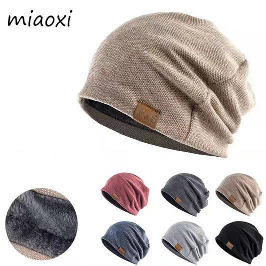 Warme Herren Frauen Wintermütze Fleece Mütze Strickmütze Kappe Hut Unisex Cap