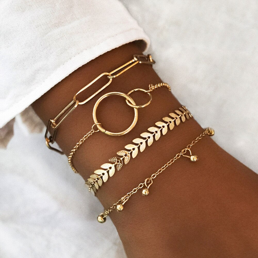 SET Armband Damen  Freundschaftsarmband Yoga Bettelarmbänder Makramee