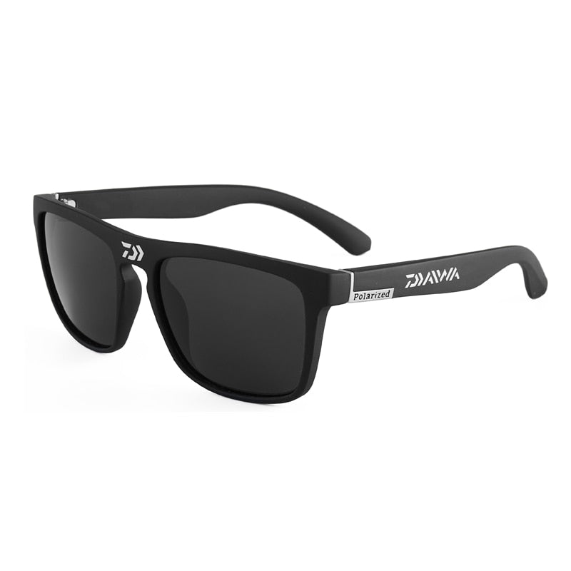 DAIWA Herren HD Polarisiert Sonnenbrille 100% UV400 -Polycarbonat Pilotenbrille