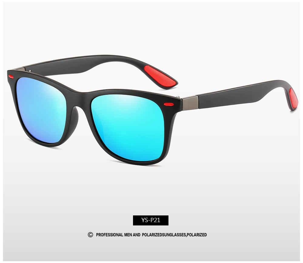 Fashion Sonnenbrille Herren HD Polarisiert 100% UV400 Polycarbonat Pilotenbrille