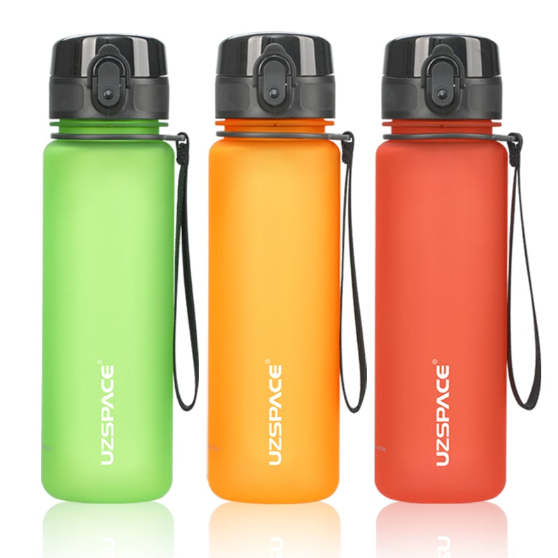 UZSPACE 500ML Trinkflasche Sportflasche Wasserflasche Getränkeflasche BPA-frei Tritanflasche