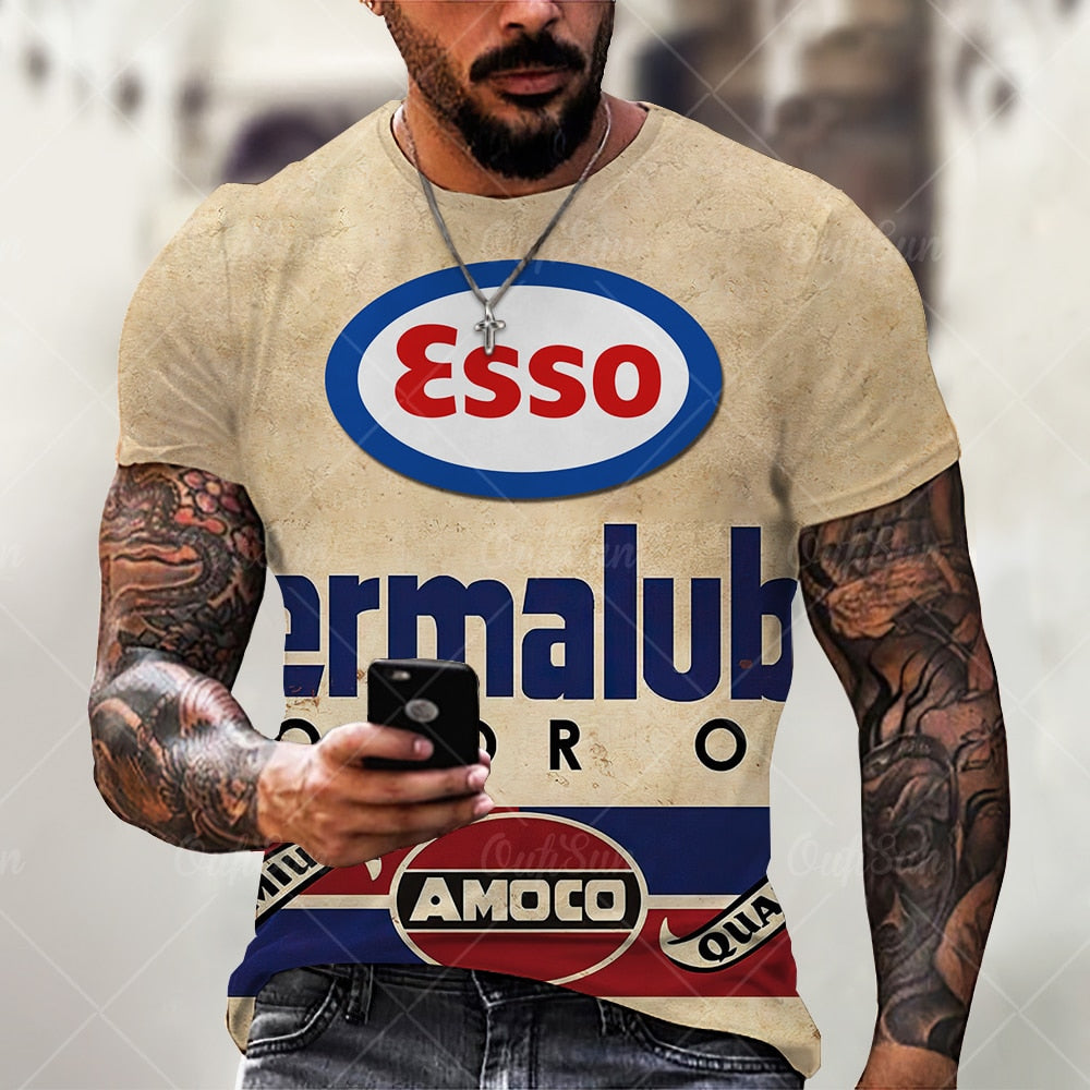 Herren Corona Extra 3D T-Shirt Rundhals Unisex Sommer Streetwear