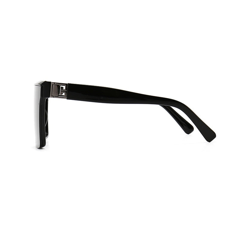 Damen Designer Sonnenbrille Herren Quadratische Übergröße Gläser Vintage UV400