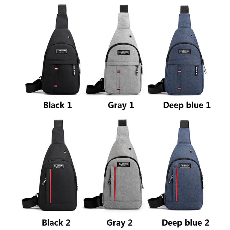 Herren Brusttasche CROSSOVER BAUCHTASCHE HÜFTTASCHE UMHÄNGETASCHE BODYBAG
