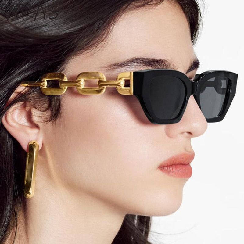 Damen Cat Eye Marke Sonnenbrille Verspiegelt Luxusmarke UV400