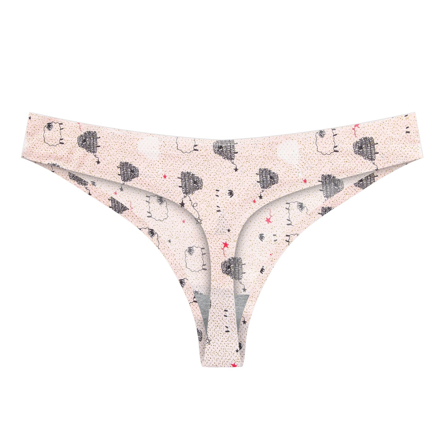Frauen Baumwolle Nahtlose Unterwäsche Tanga G-String Höschen Schlüpfer Slip Dessous