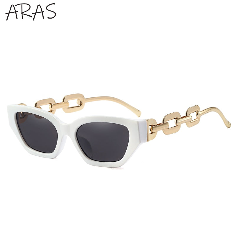 Damen Cat Eye Marke Sonnenbrille Verspiegelt Luxusmarke UV400