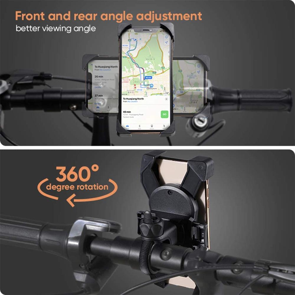 Untoom Fahrrad Handy Halterung Motorrad Lenker Roller Smartphone Halter 360°