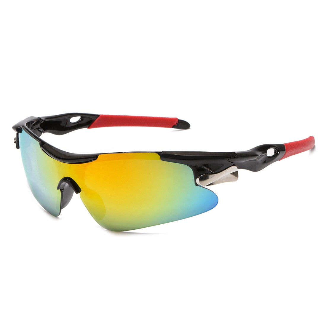 Fahrradbrille Polarisiert Sportbrille Sonnenbrille Brille UV400 7 Farbe