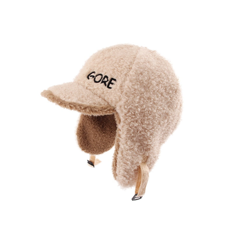 Fashion Fliegermütze Wintermütze Fellmütze Schapka Uschanka Pilotenmütze Mütze
