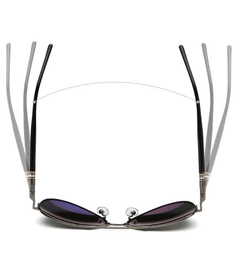 Pilotbrille Sonnenbrille Verspiegelt Fliegerbrille Brille Herren Damen UV400