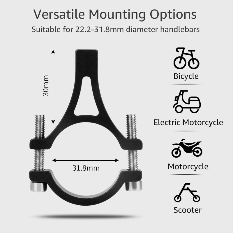 Untoom Fahrrad Handy Halterung Motorrad Lenker Roller Smartphone Halter 360°