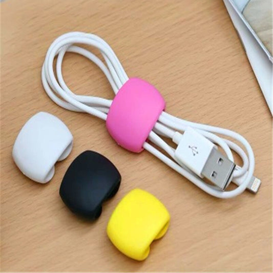 4 Stück Kabelclip Kabel Organizer Kabelschelle Kabelklemme Kabelhalter