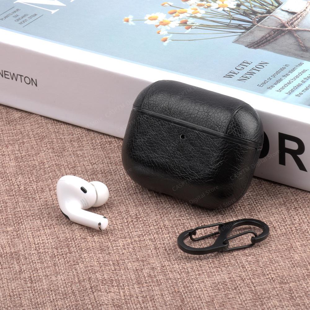 PU-Leder Schutzhülle Apple AirPods 3 Pro Hülle Case Headphones Cover Kopfhörer Kingxbar