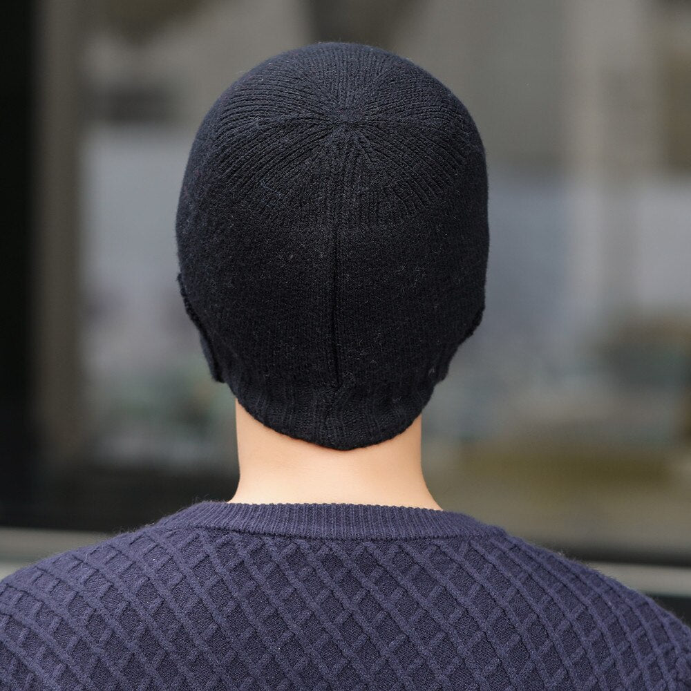 Warme Herren Frauen Wintermütze Fleece Mütze Strickmütze Kappe Hut Unisex Cap