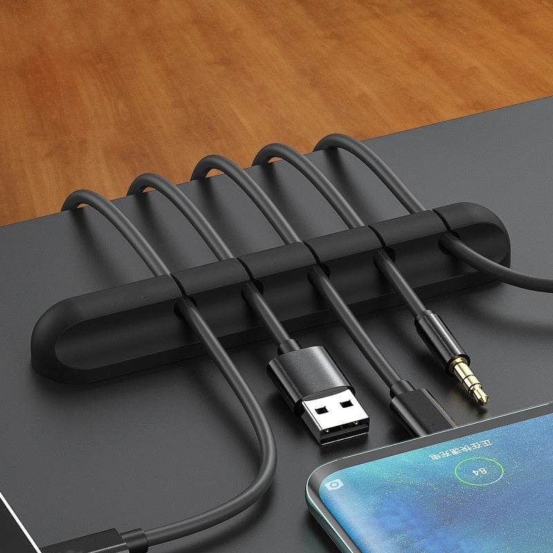 Kabelhalter Kabel organizer Kabelführung selbstklebend 3M Schreibtisch Clip