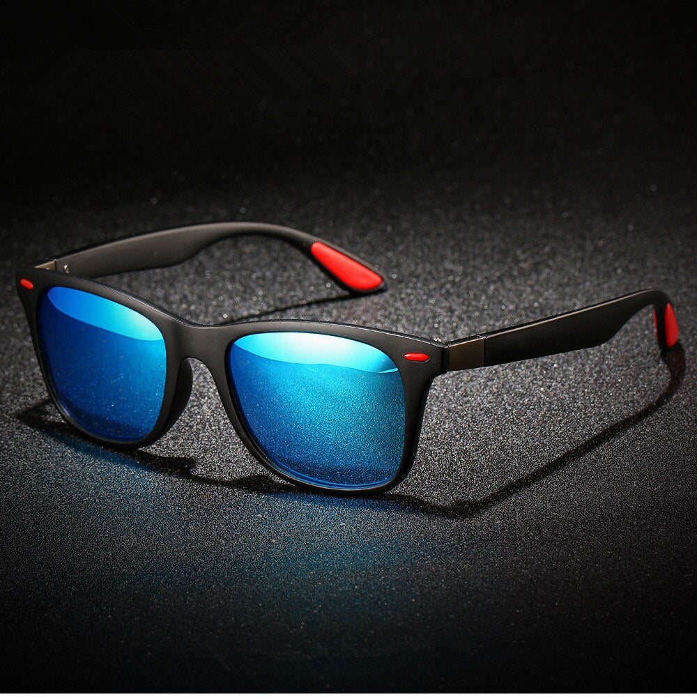 Fashion Männer HD Polarisiert Sonnenbrille 100% UV400 Polycarbonat Pilotenbrille