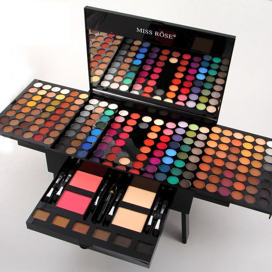 180 Colors Make-up Set Lidschatten Kosmetik Palette Natur Farben Schminkkassette