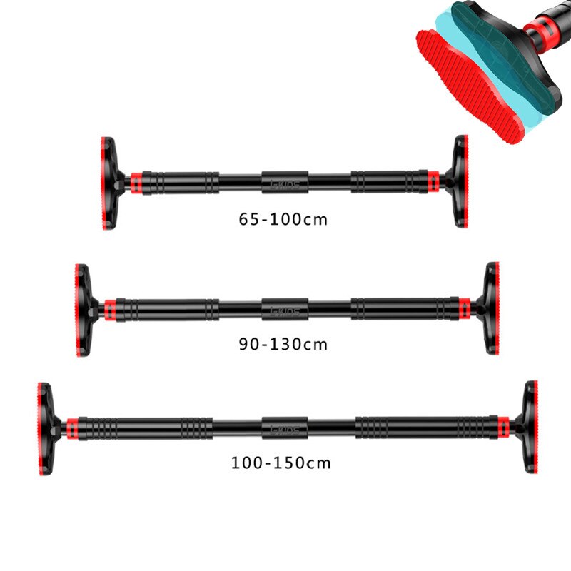 Profi Klimmzugstange Teleskop Klimmzug für Türrahmen 200kg belastbar Workout Gym