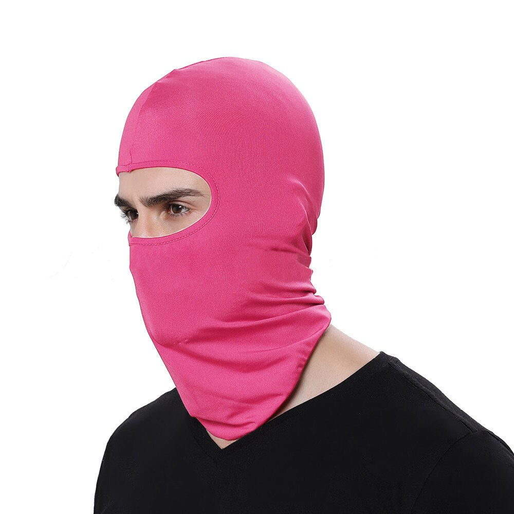 Warme Fleece Motorrad Gesichtsmaske Radsport Ski Mütze Sturmhaube Wasserdicht Winddicht