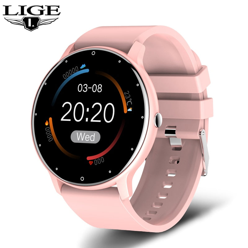 Bluetooth Smart watch Fitness Tracker Sport Uhr Puls Armband SpO2 IP67 Wasserdicht