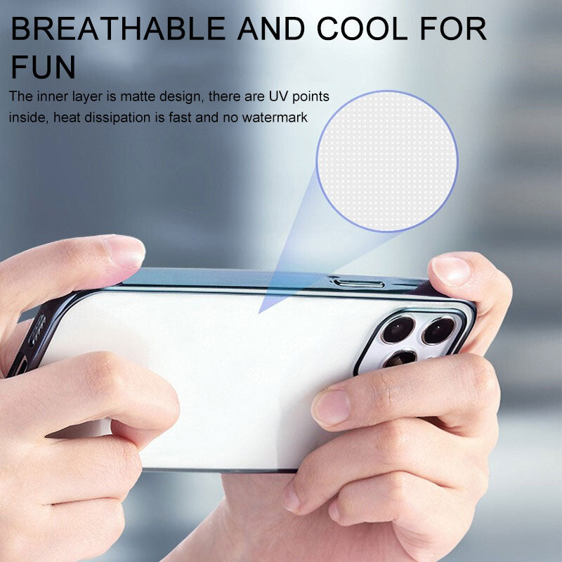 Klare Hülle IPhone 11 12 Pro Max Handy Case Tasche Cove Schutzhülle Silikon